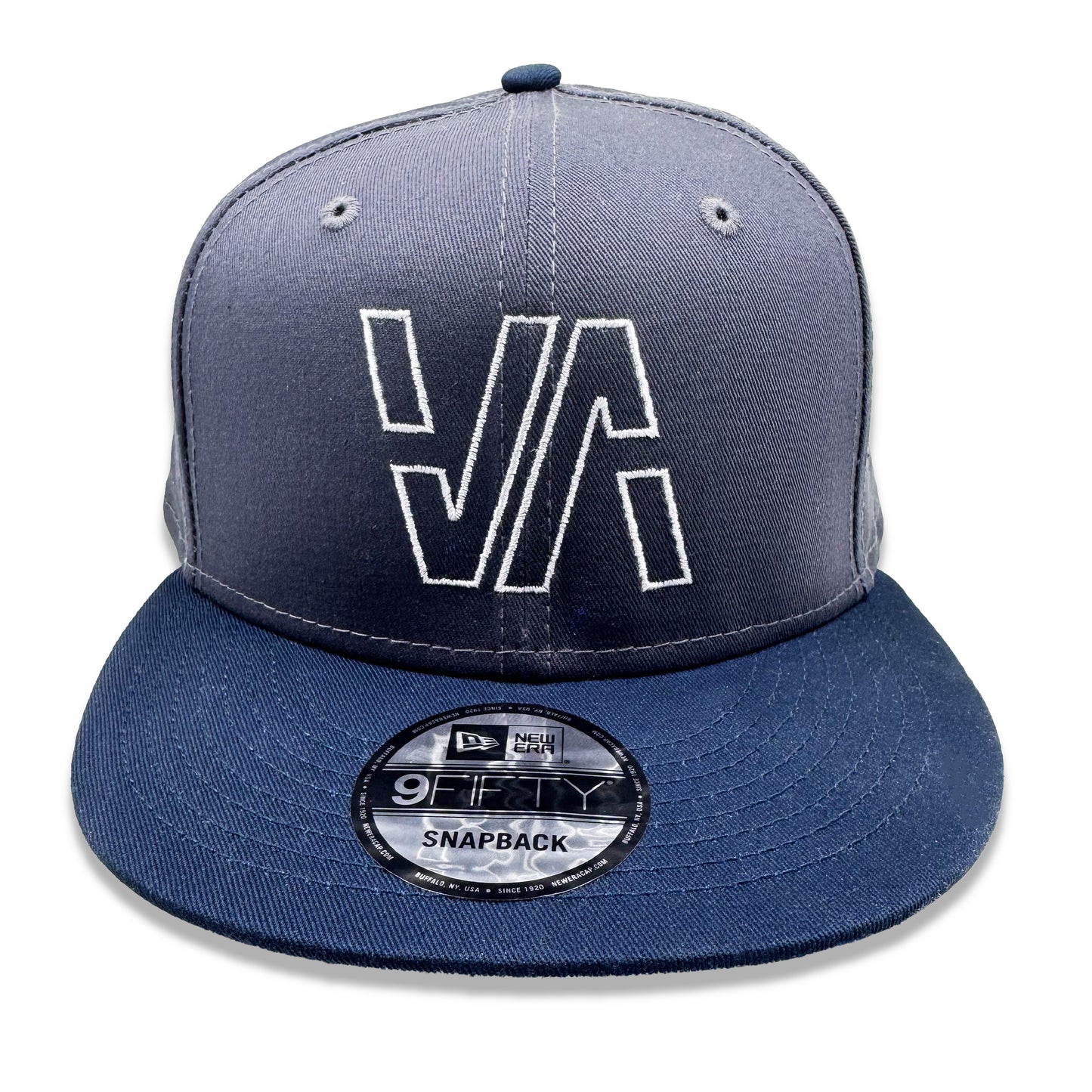 New Era VA Snapback - Gunmetal Grey / Navy Blue