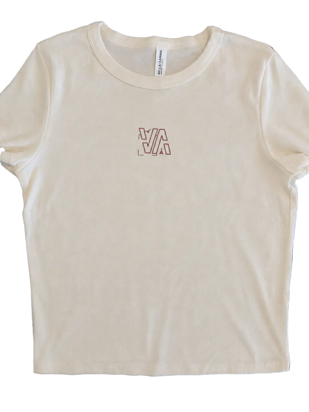 VA 2026 Cream Crop Top