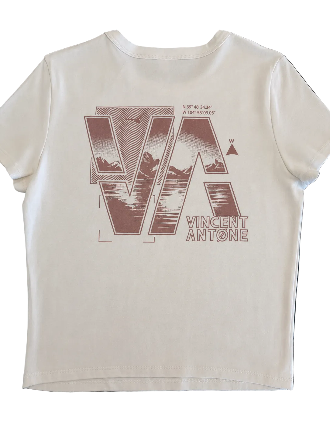 VA 2026 Cream Crop Top