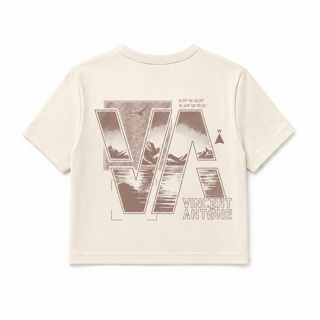 VA 2026 Cream Crop Top