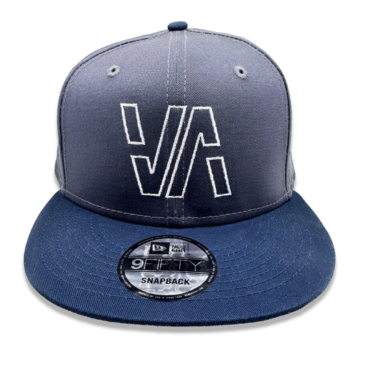 New Era VA Snapback - Gunmetal Grey / Navy Blue