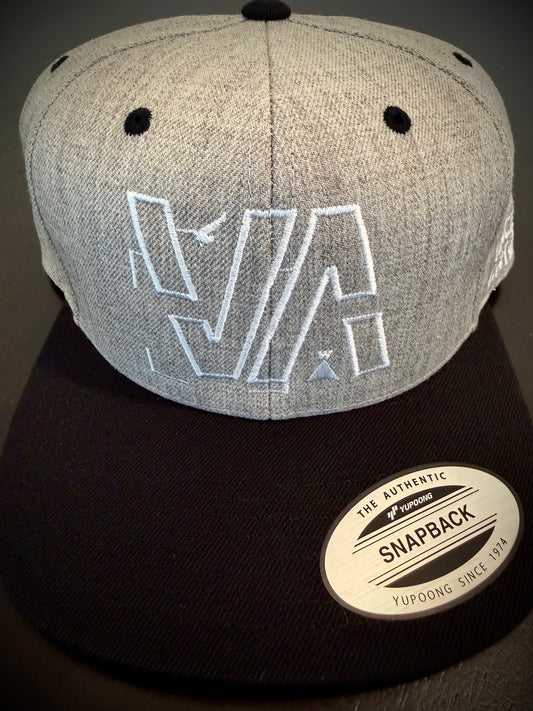 VA Snapback 2026 - Charcoal/Black