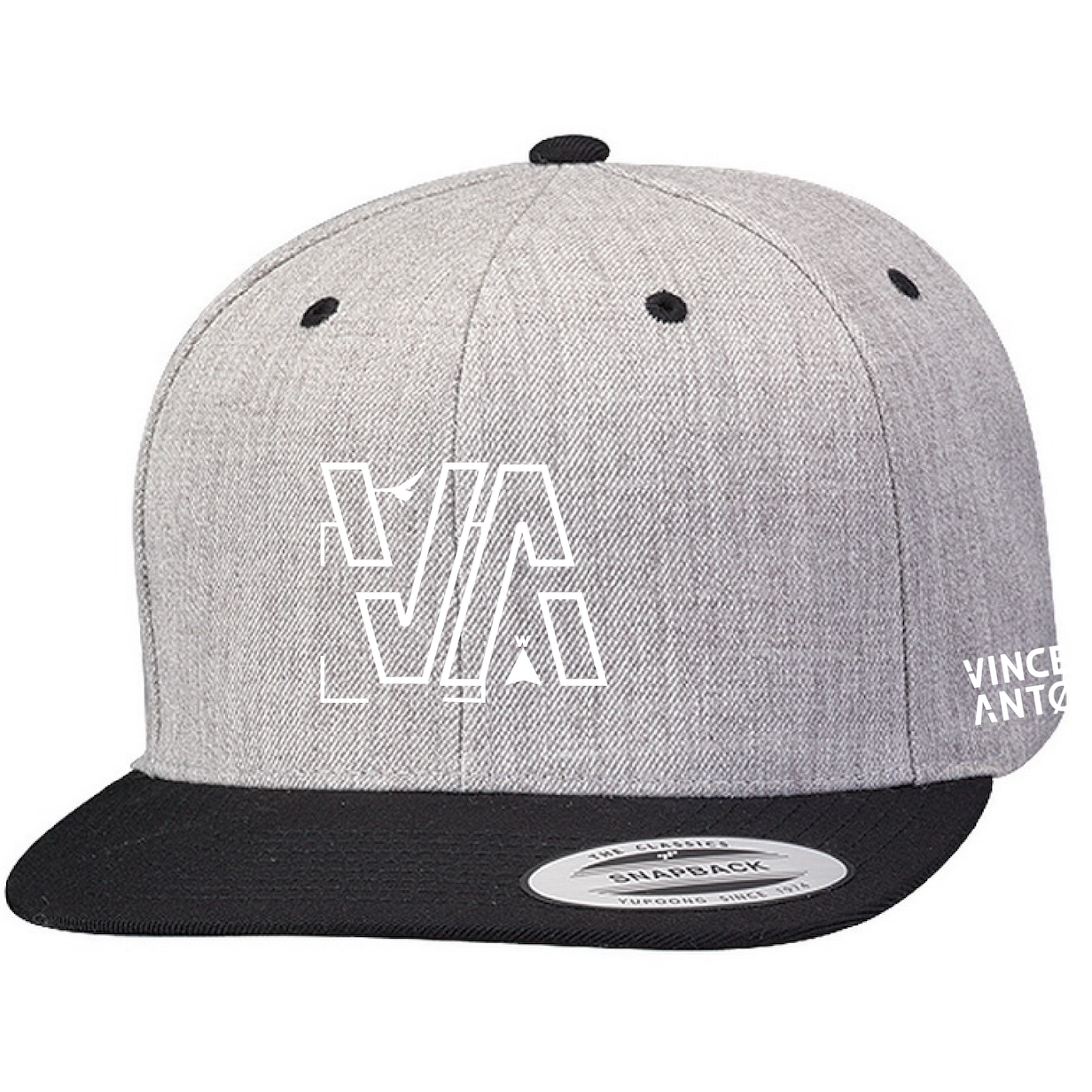 VA Snapback 2026 - Charcoal/Black