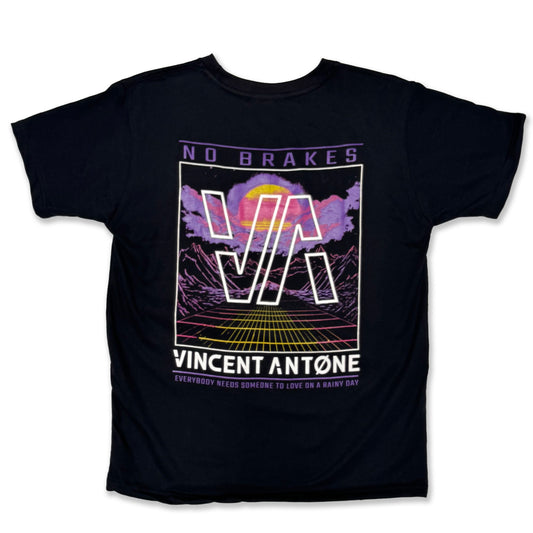 Sunset No Brakes T-Shirt - Black